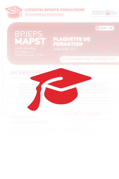 Plaquette formation BPJEPS MAPST 2026-2027.